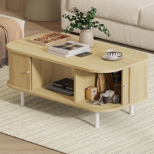 Oval coffee table - table, with