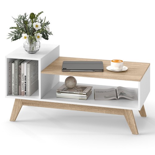 Coffee table modern white - coffee,